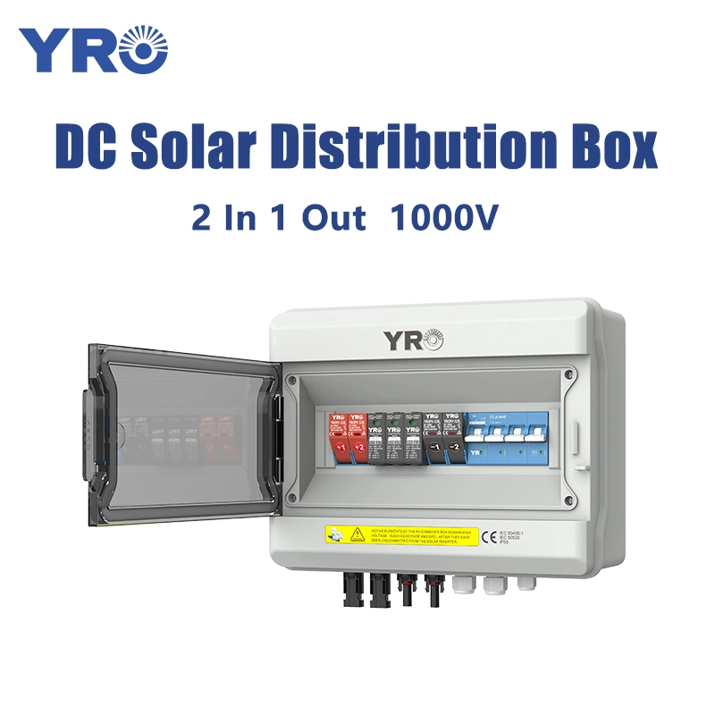 2 в 1 OUT 1000V DC Solar Distribution Box