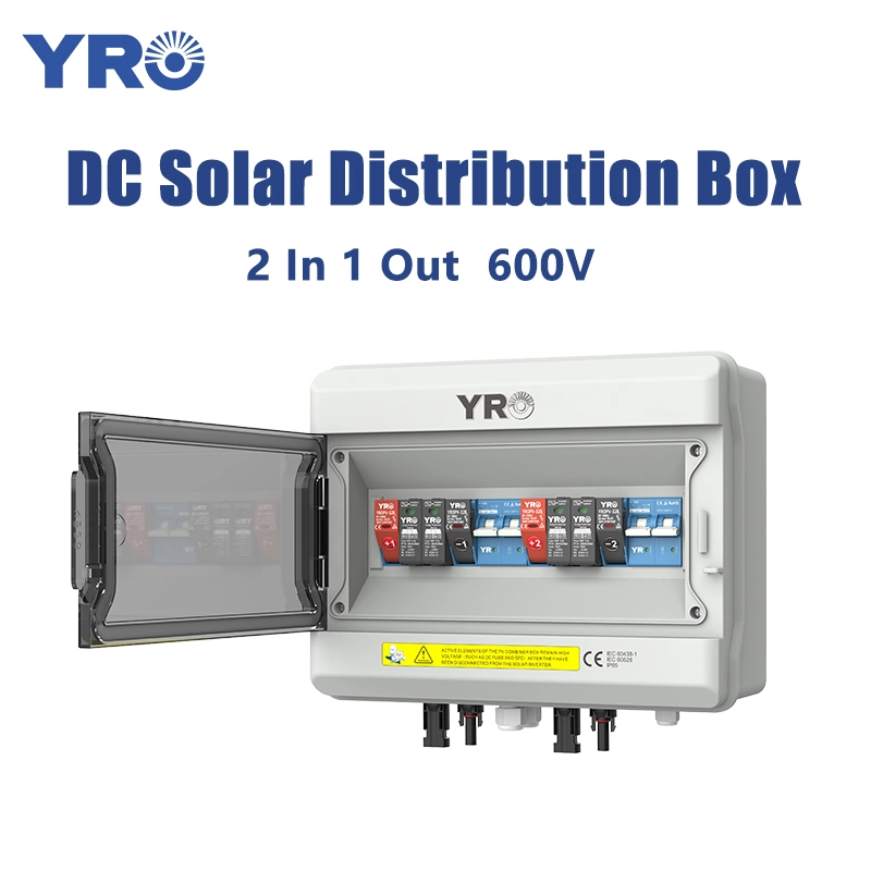 2 в 1 OUT 600V Solar Distribution Box