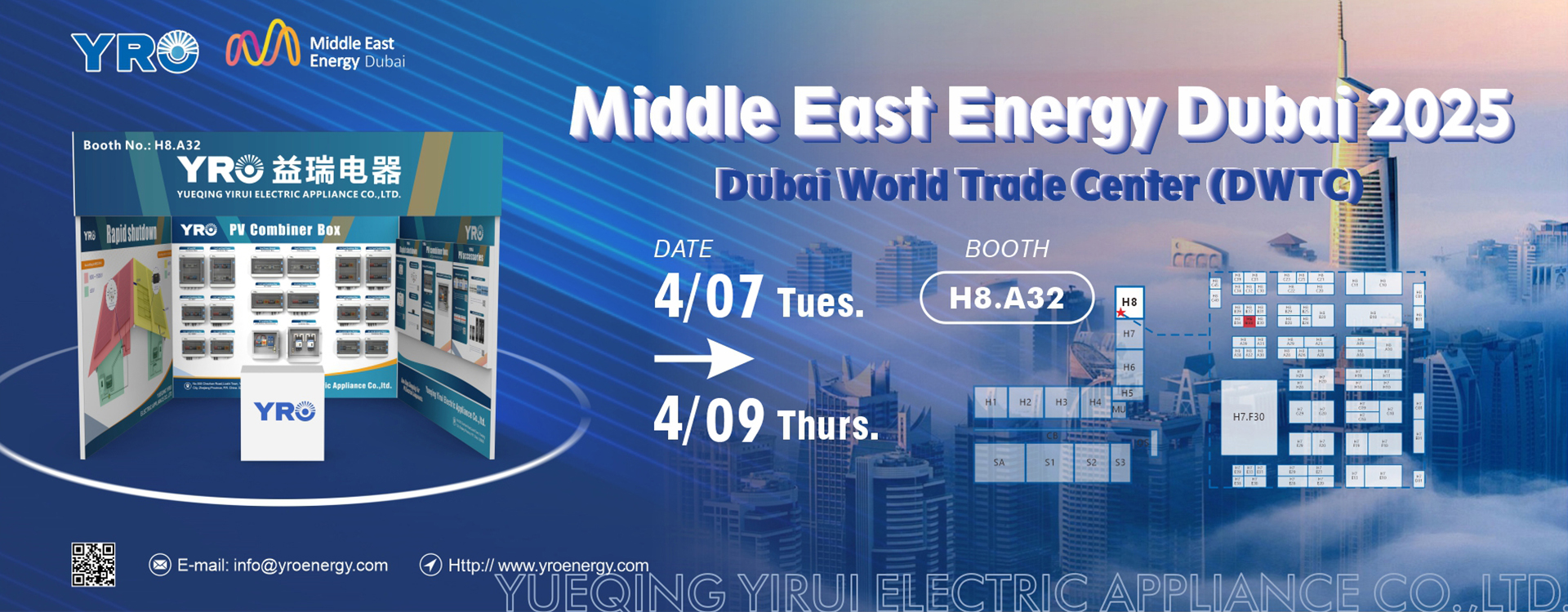 YRO демонстрирует в Dubai Energy Expo