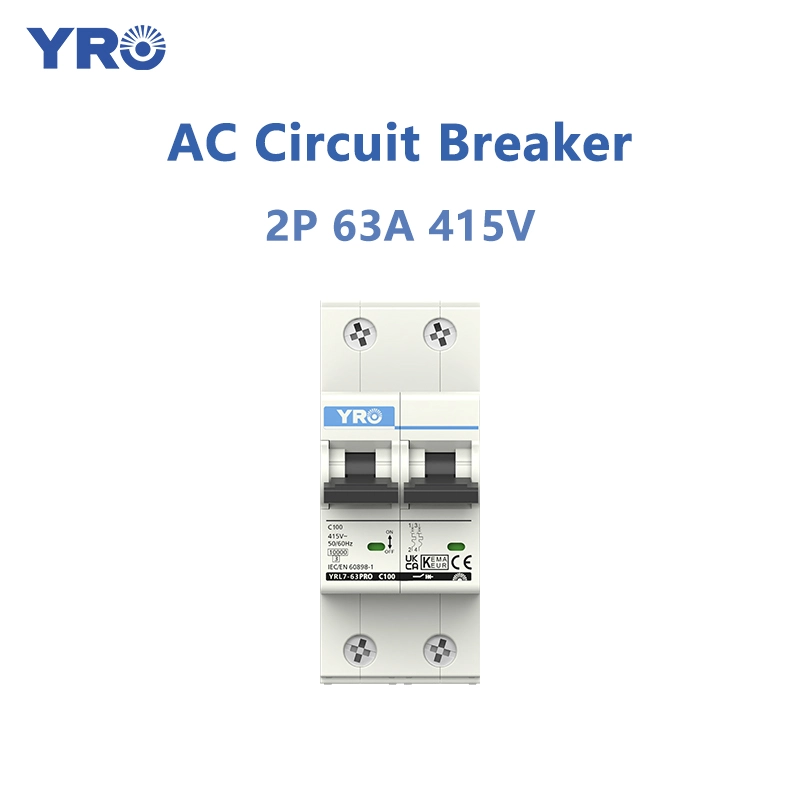 2P 50-63A 415V Схема сертификации выключатель