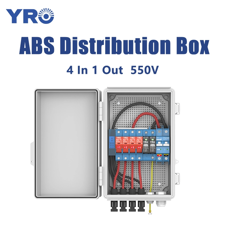 4 в 1 OUT 550V DC ABS Distribution Box